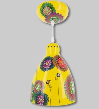 Pylones Suspending Lamp in Dahlia Design