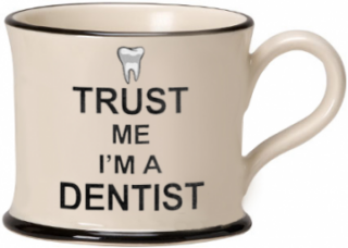 Moorland Mug Trust me I'm a Dentist