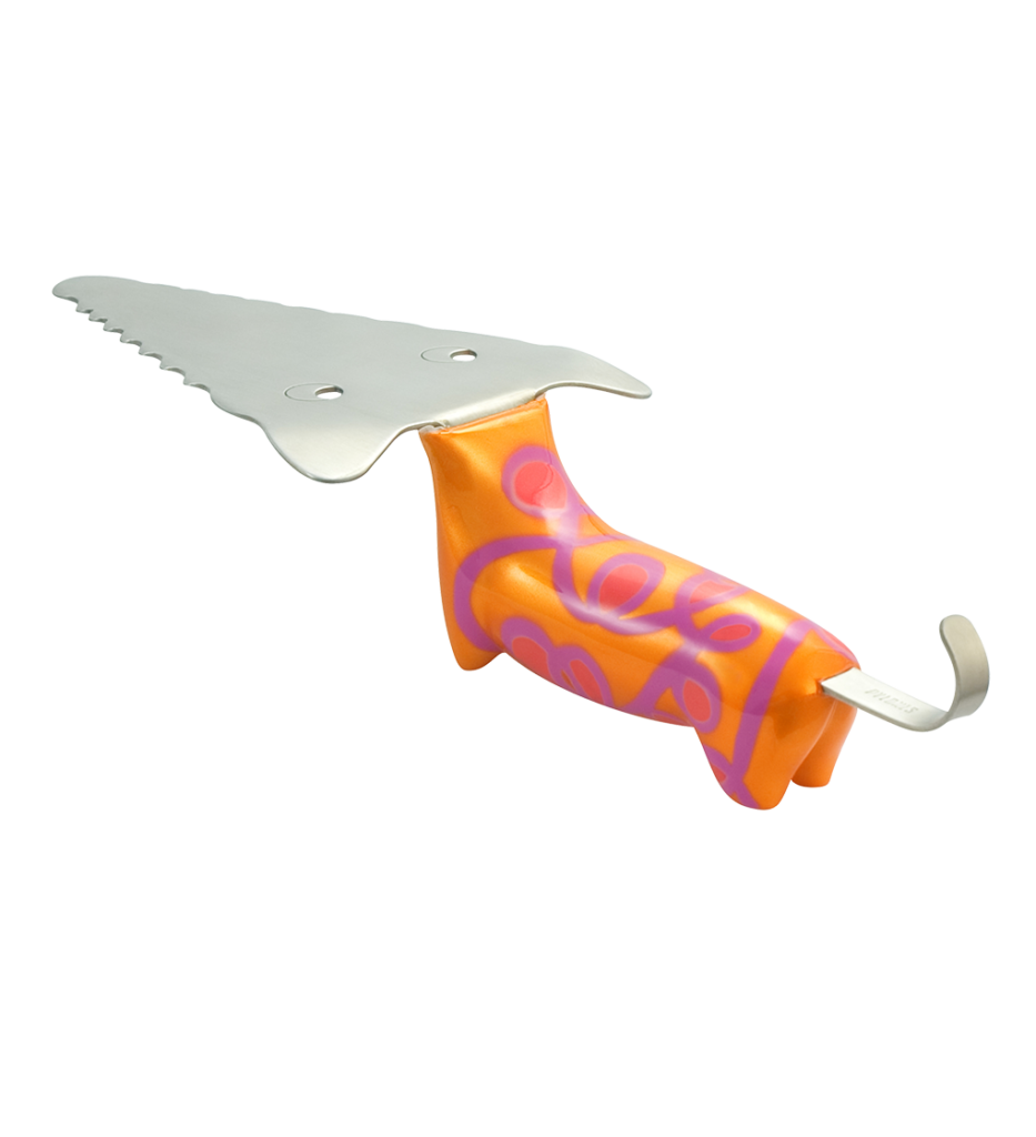 Pylones Filou Cake Server Orange NYO We treasure smileinducing