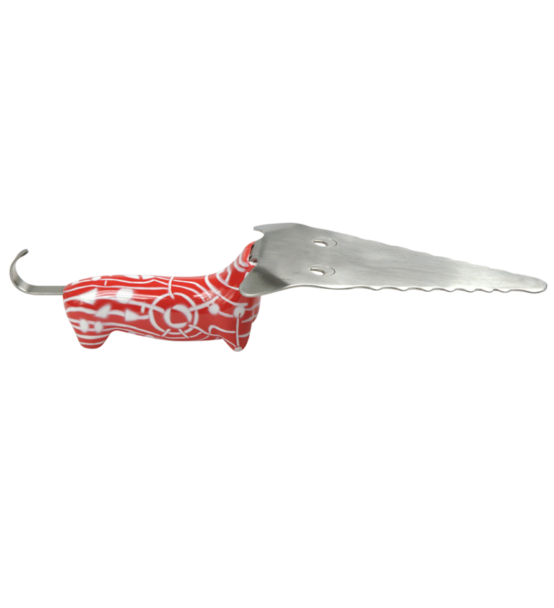 Pylones Filou Cake Server Red