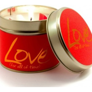 Lily Flame Candles Tin - Love