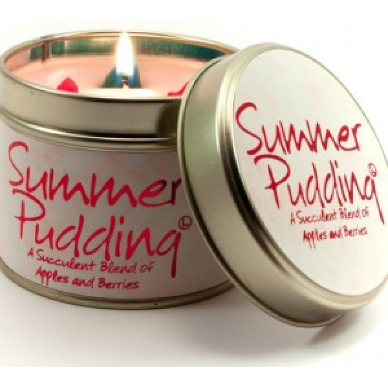 Lily Flame Candles Tin - Summer Pudding