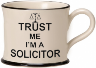 Moorland Mug Trust me I'm a Solicitor