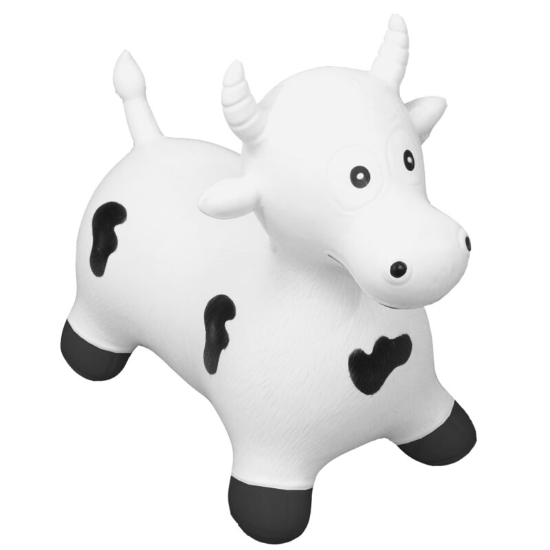Happy Hopperz XL White Bull Bouncy Hopper