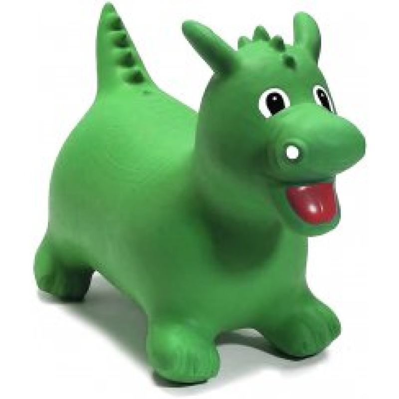 Happy Hopperz Green Dino Bouncy Hopper