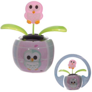 Owl in a Pot Solar Pal