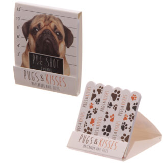 Pug Shot Matchbook Nail Files