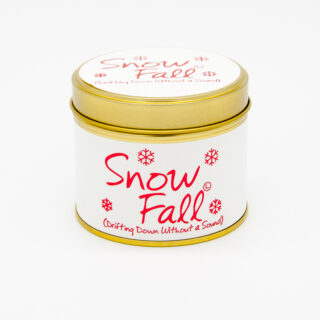 Lily Flame Candle - Christmas - Snow Fall