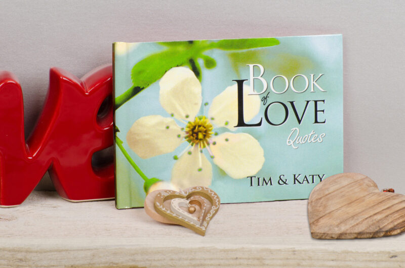 Personalised Book of Love Quotes