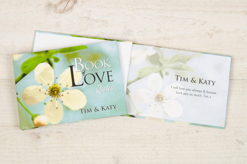 Personalised Book of Love Quotes - Image 2