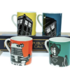 set of 4 Dr Who Mugs