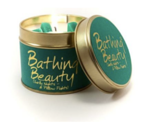 Bathing Beauty Lily Flame Candle