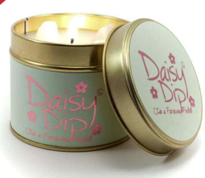 Daisy Dip Lily Flame Candle
