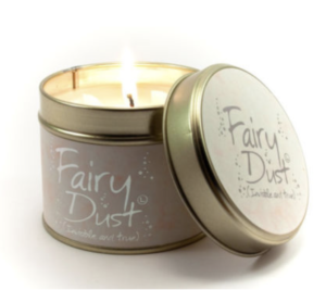 Fairy Dust Lily Flame Candle