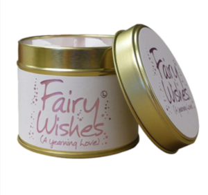 Fairy Wishes Lily Flame Candle
