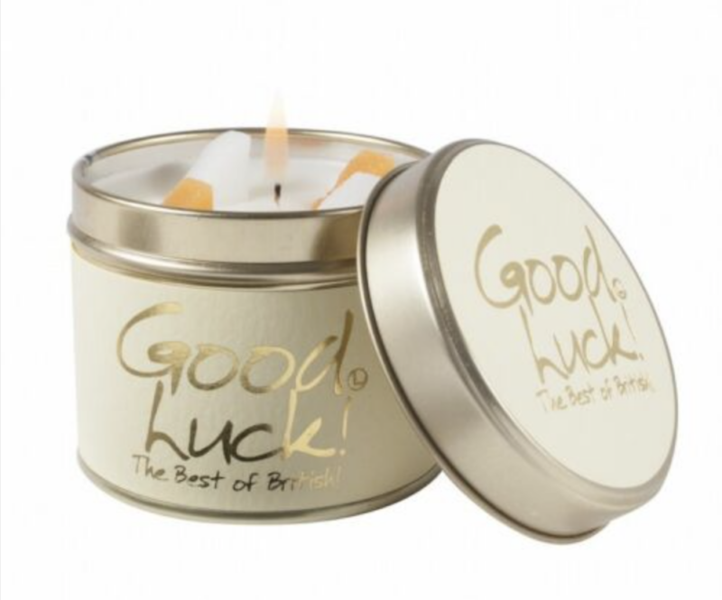 Good Luck Lily Flame Candle