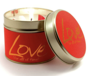 Love Lily Flame Candle