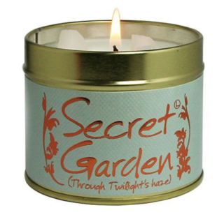 Secret Garden Lily Flame Candle