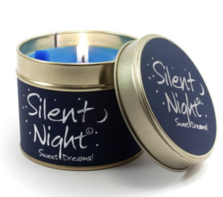 Silent Night Lily Flame Candle