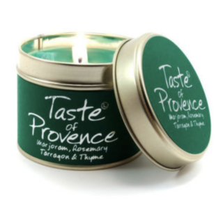 Taste of Provence Lily Flame Candle