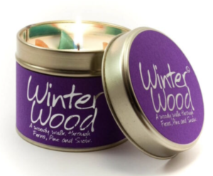 Winterwood Lily Flame Candle