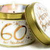 Image of Lily Flame 60th Birthday Candle