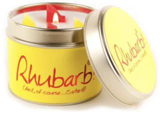 Picture of Lily Flame Candle Rhubarb and Custard