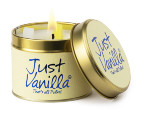 Image of Lily Flame candle Just Vanilla