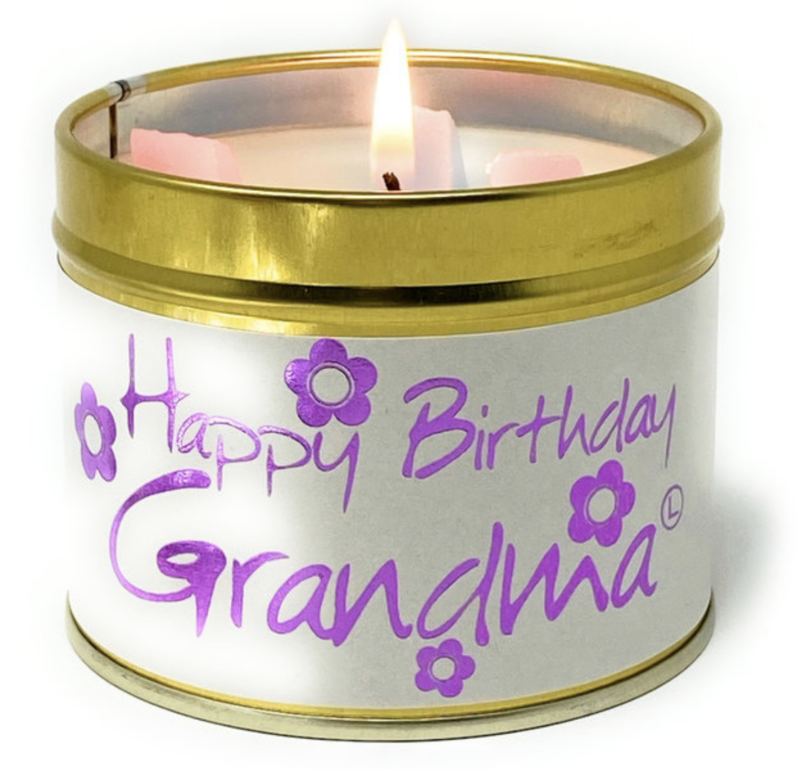 Image of Happy Birthday Grandma candle